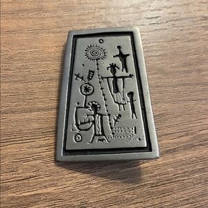 Alice Seely Urban Fetishes 2000 Neo-Folk Gathering at Sunflower Pin Brooch